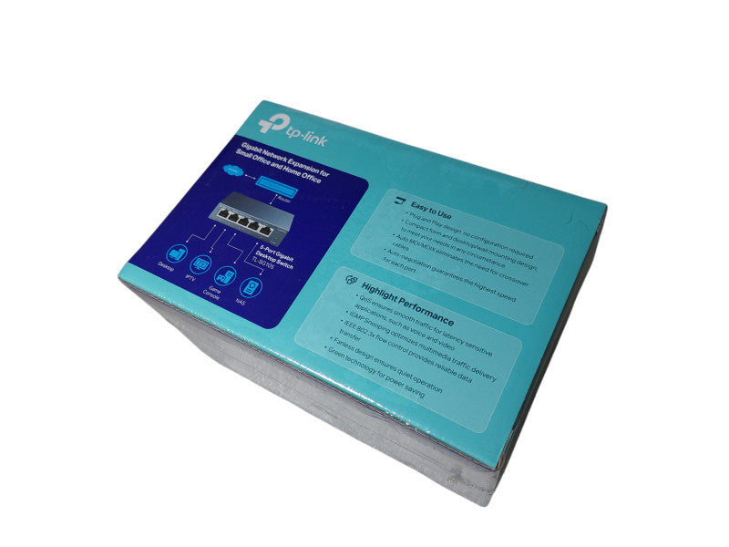 TP LInk 5-Port Gigabit Desktop Switch Model: TL-SG105 =