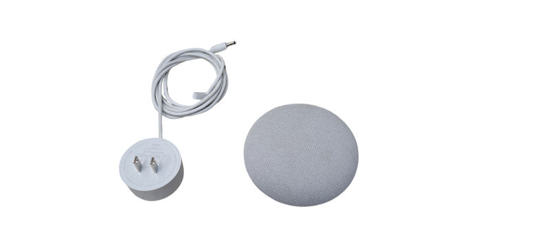 Google H2C Nest Mini 2nd Gen Smart Speaker | AC Adapter | Tested