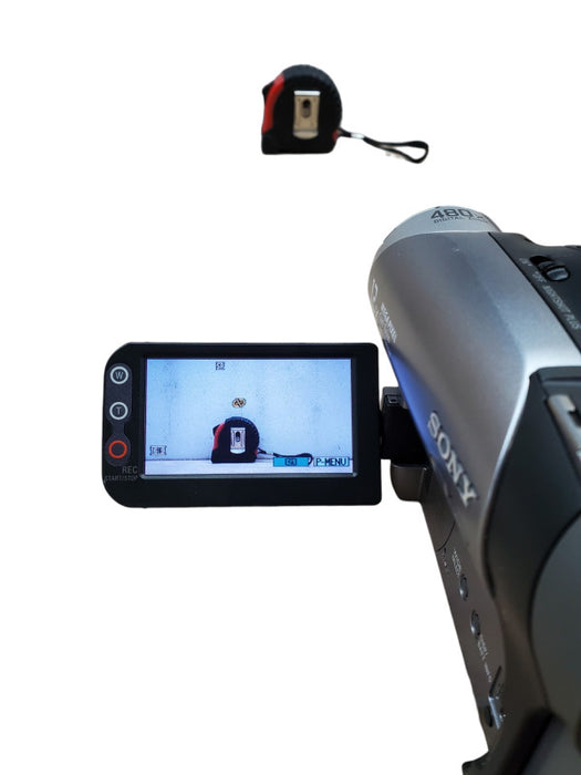 Sony DCR-DVD203 Handycam Camcorder | w/ Batteries