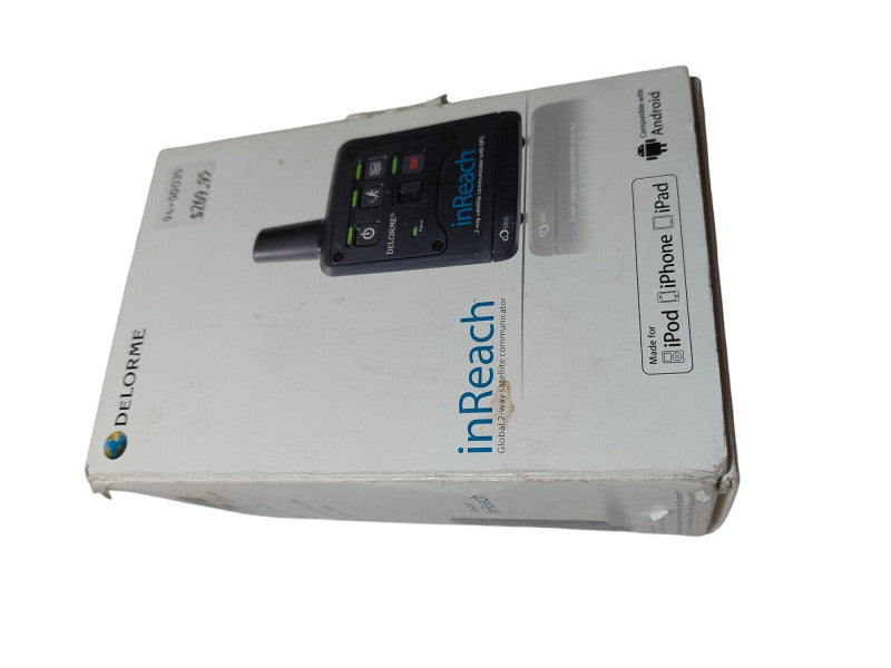 DeLorme inReach 1.5 Global 2-Way Satellite Communicator GPS SOS  =
