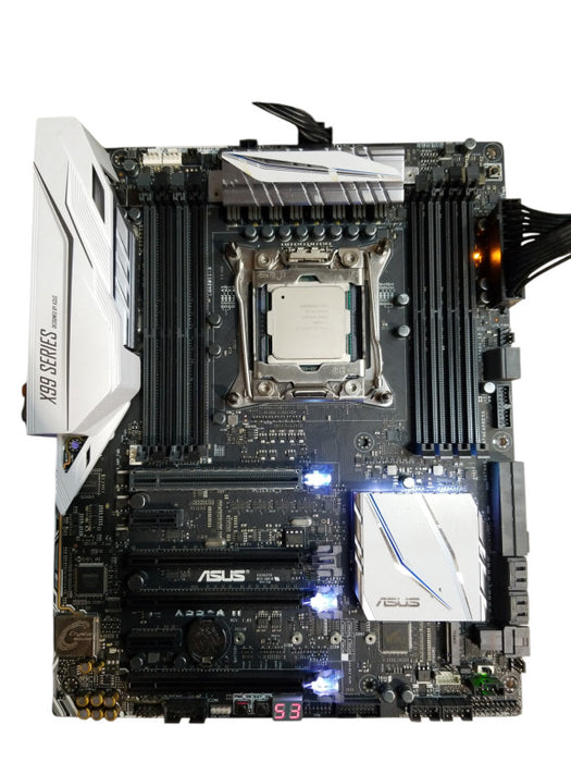 Motherboard ASUS X99-A II With Intel Core i7-6800K @3.40GHz | NO RAM | AS-IS READ