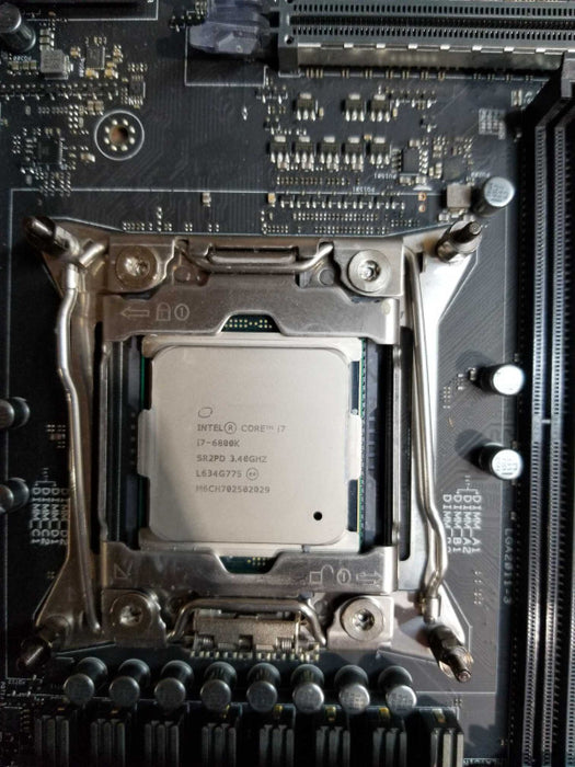 Motherboard ASUS X99-A II With Intel Core i7-6800K @3.40GHz | NO RAM | AS-IS READ