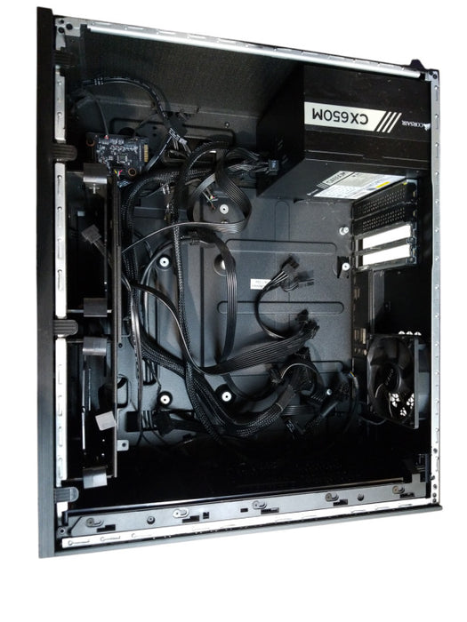 OMEN PC Case Chassis 25L + Corsair Power Supply CX650M