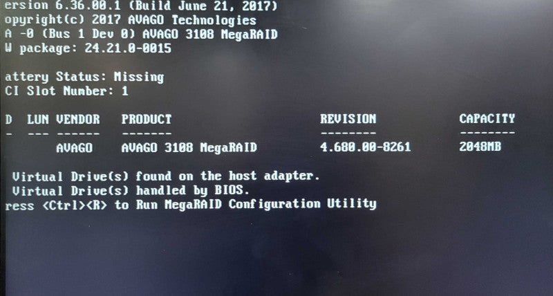 Supermicro X10DRi-T, 2x Xeon E5-2603v4 1.70GHz, 64GB DDR4, Avago 3108MR, 3.5" _