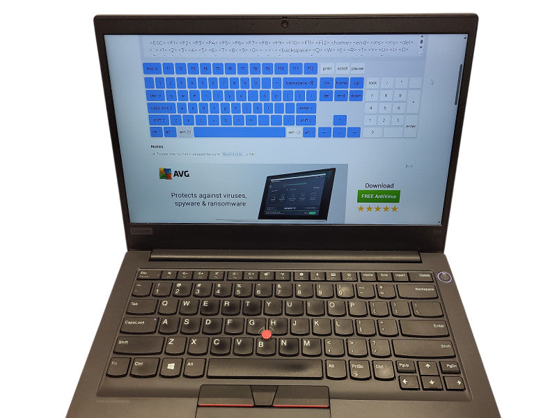 LenovoThinkPad E14 14" Core i5-10210U 1.6Ghz 16GB 256NVMe $ Lap200