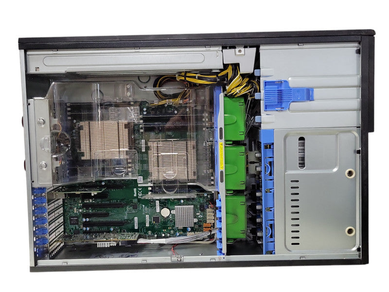 Supermicro X10DRi-T, 2x Xeon E5-2603v4 1.70GHz, 64GB DDR4, Avago 3108MR  READ _