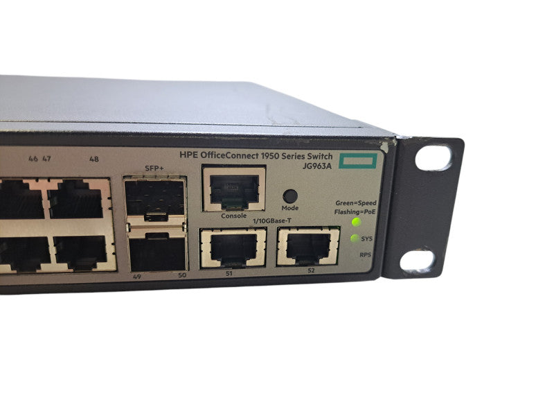 HPE 1950-48G-2SFP+-2XGT-PoE+ | 48x Gigabit PoE+, 2x SFP+, 2x 10GBase-T Switch