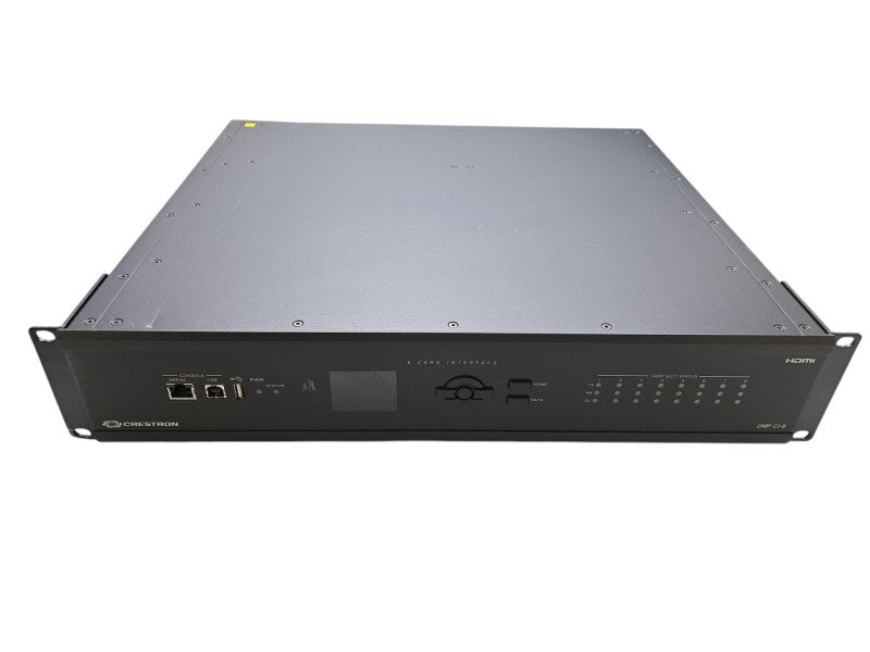 Crestron DMF-CI-8 | Digital Media Chassis w/ 4x DM-NVX-E30C Encoder Cards