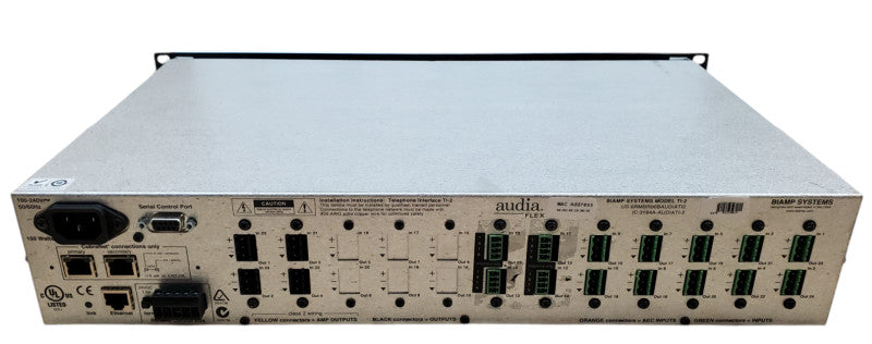 Biamp Audia Flex TI-2 Digital Audio Processor | *READ*