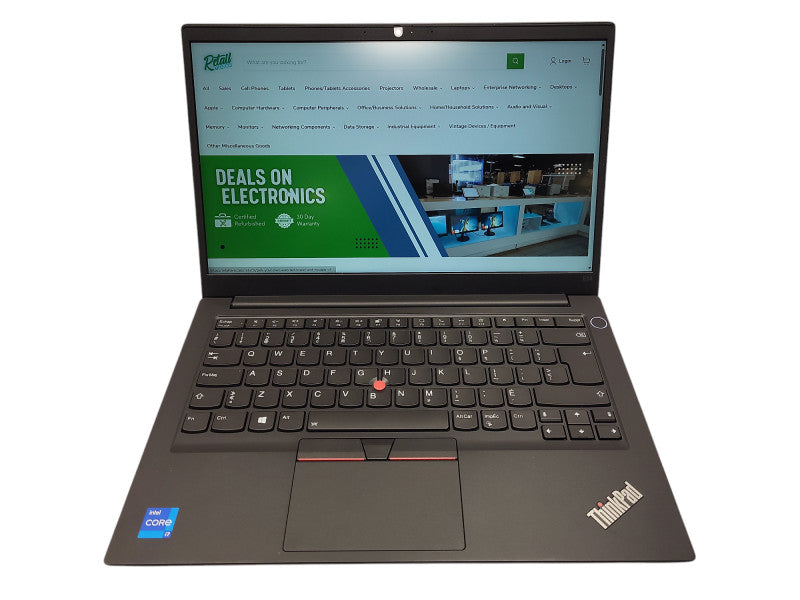 Lenovo ThinkPad E14 Gen2 i7-1165G7 16GB 256GB NVMe READ $ Lap200