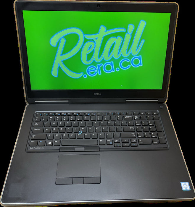 Dell Precision 7710 i7-6820HQ QUADRO M5000M 8GB GPU 32GB RAM 256GB SSD READ!  Lap200