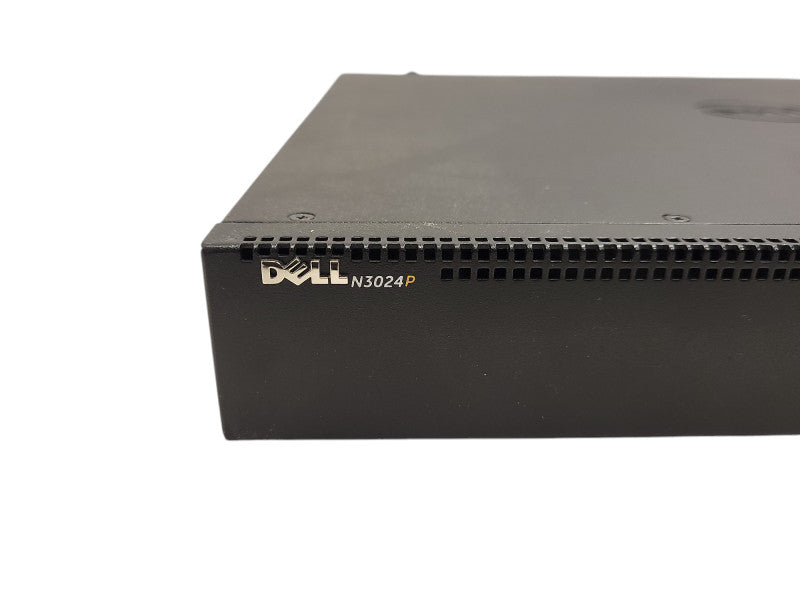 Dell PowerSwitch N3024P 24Px1Gbe L3 2Px10Gbe PoE+ Switch | 1xPSU + 041VC3 2x1 !