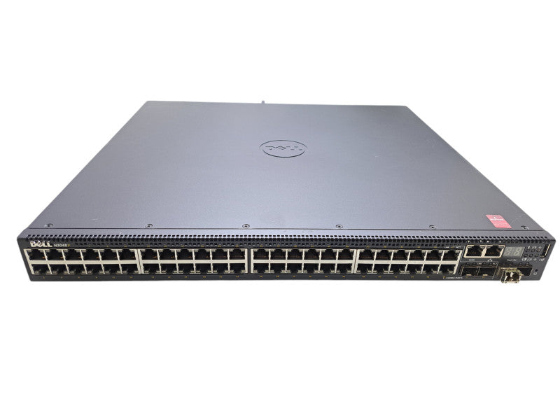 Dell N3048P | 48-Port Gigabit PoE+, 2x 10G SFP+ Managed Switch | 1x 1100W PSU