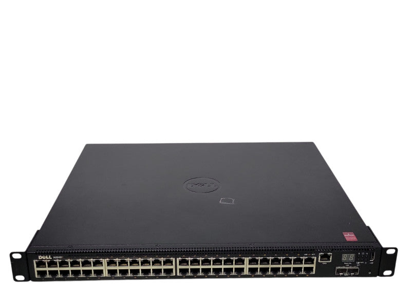 Dell N2048P 48 Port Gigabit PoE 10/100/1000 GbE 2x 10 GbE SFP+ Network Switch _