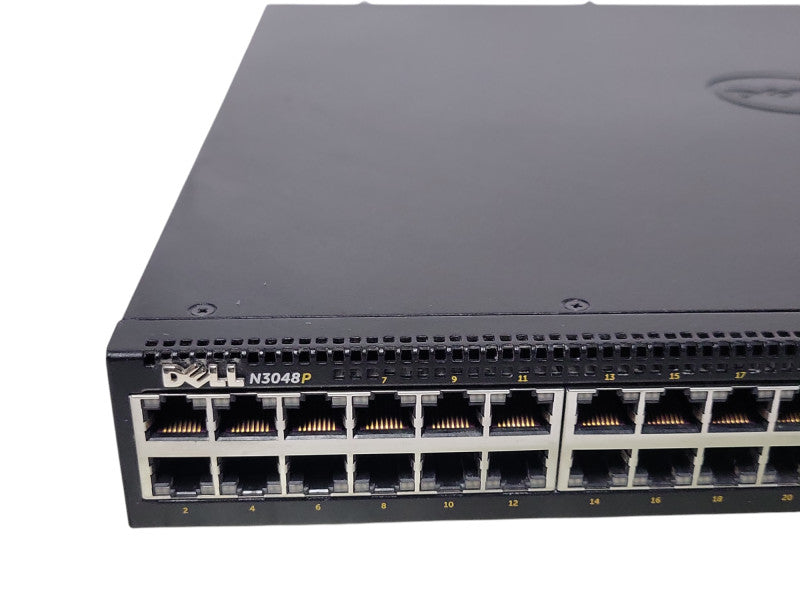 Dell Networking N3048P 48-Port PoE+ Network Switch w/ 1x Power Supply _