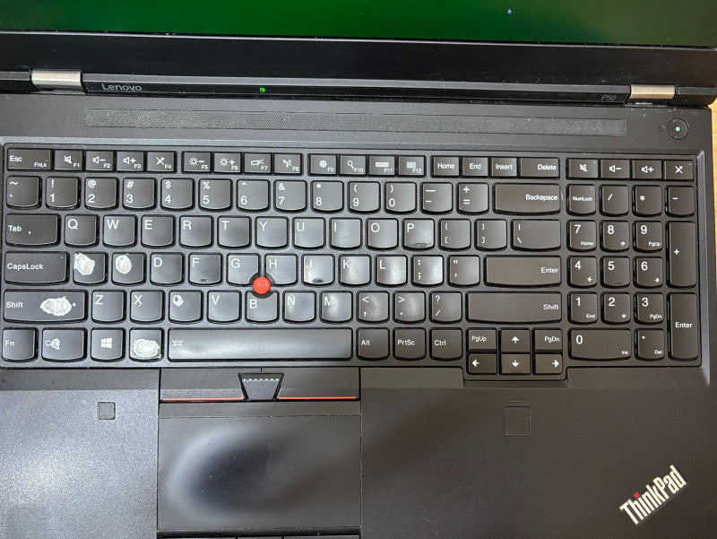 Lenovo ThinkPad P50 i7-6700HQ@2.6GHz QUADRO M1000M 4GB GPU 32GB 256SSD READ!  Lap200