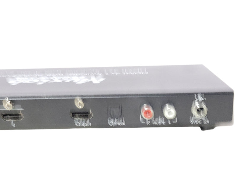 muxlab prodigital hdmi 4x1 switcher with audio extraction, READ _