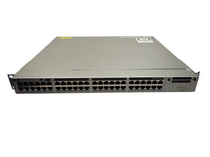 Cisco WS-C3850-48F-S 48-Port Gigabit PoE+ Switch No PSU READ Q$