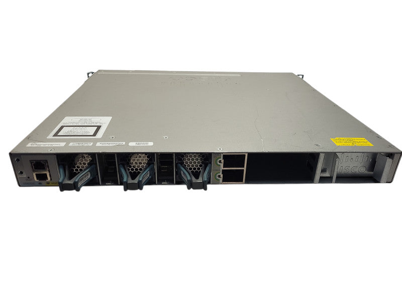 Cisco WS-C3850-48F-S 48-Port Gigabit PoE+ Switch No PSU READ Q$