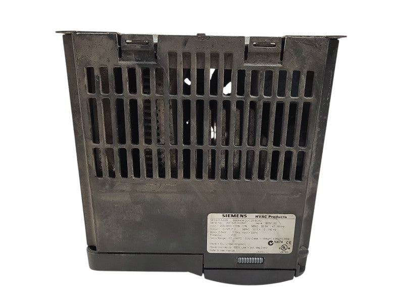 Siemens SED2-5.5/22X AC Drive 6SE6436-2UC25-5CA0 7.5HP 3Ph READ $