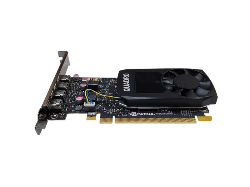 NVIDIA Quadro P1000 | 4GB GDDR5 Graphics Card | 4x MiniDP