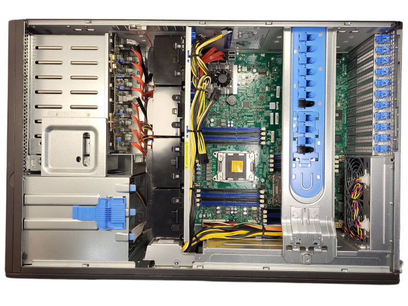 Supermicro SuperChassis CSE-747 w/ X9DRG-QF Motherboard READ $