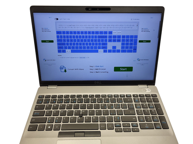 Dell Latitude 5510 Intel Core i5-10310U 1.7GHz 16GB DDR4 RAM 512GB NVme $ Lap200