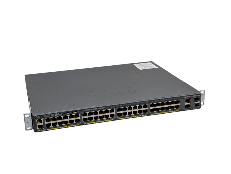 Cisco Catalyst 2960-X 48 Port Gigabit PoE+ 370W 4 Port SFP WS-C2960X-48LPS-L -