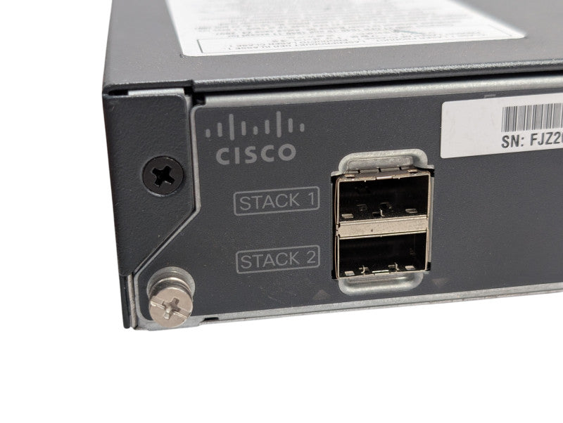 Cisco Catalyst 2960-X 48 Port Gigabit PoE+ 370W 4 Port SFP WS-C2960X-48LPS-L -