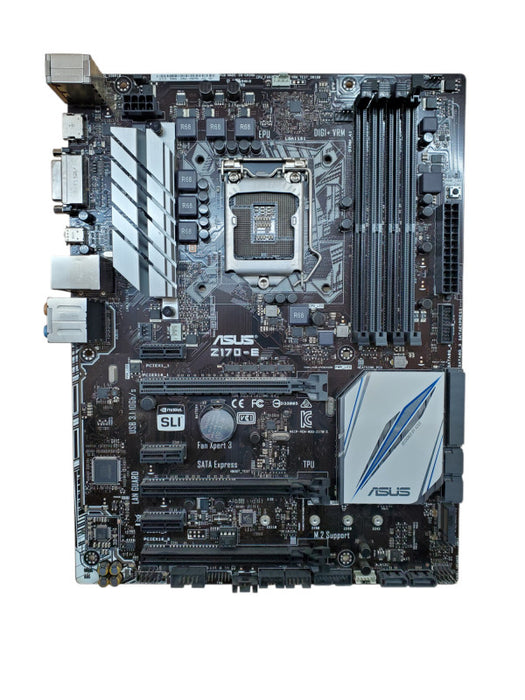 ASUS Z170-E LGA1151 DDR4 ATX Motherboard | No CPU/RAM | w/ I/O