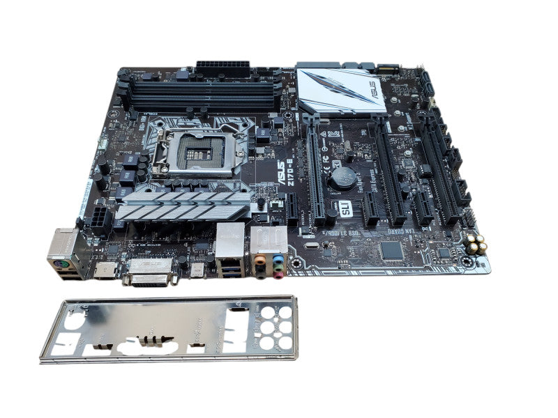 ASUS Z170-E LGA1151 DDR4 ATX Motherboard | No CPU/RAM | w/ I/O