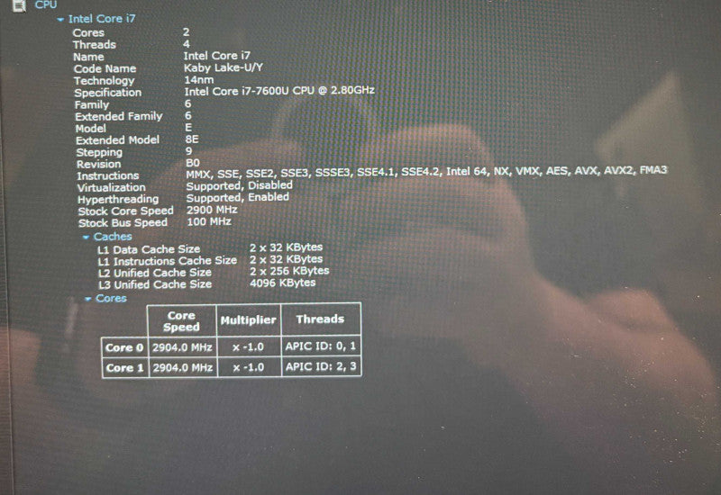 HP EliteBook x360 1030 G2 TOUCH i7-7600U@2.8GHz 16GB RAM 256GB SSD  Lap200