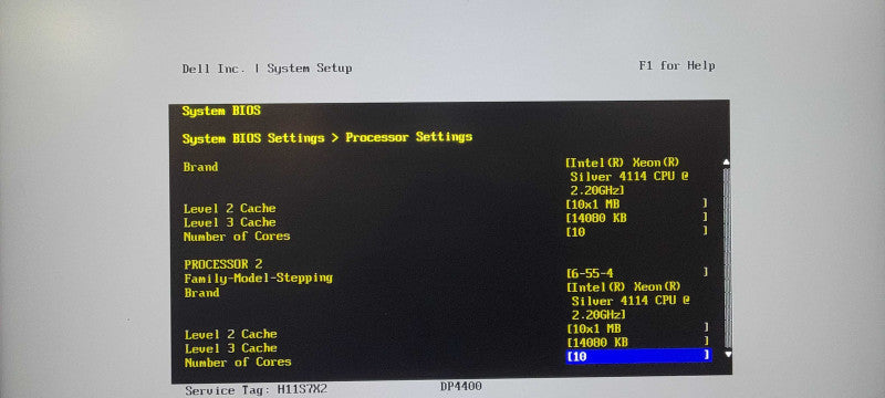 Dell Data Protect DP4400 2x Xeon Silver 4114 10C 2.20GHz 32GB H730p mini READ _