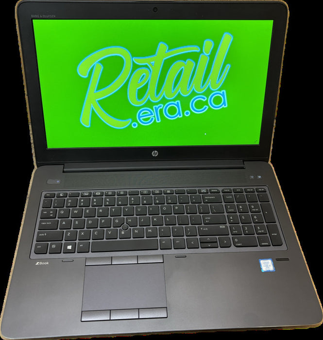 HP ZBook 15 G4 Core i7-7820HQ@2.9GHz QUADRO M2200 4GB GPU 32GB RAM 256GB SSD  Lap200