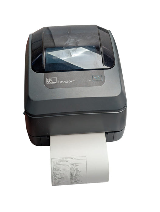 Zebra GK420t GK42-102210-000 Thermal Label Printer  -