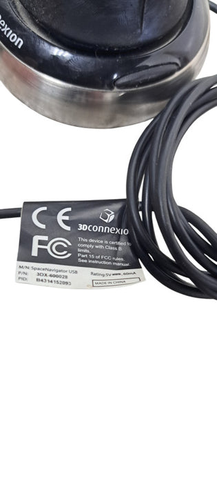 3DConnexion SpaceNavigator Wired USB CAD Mouse 3DX-600028 Q