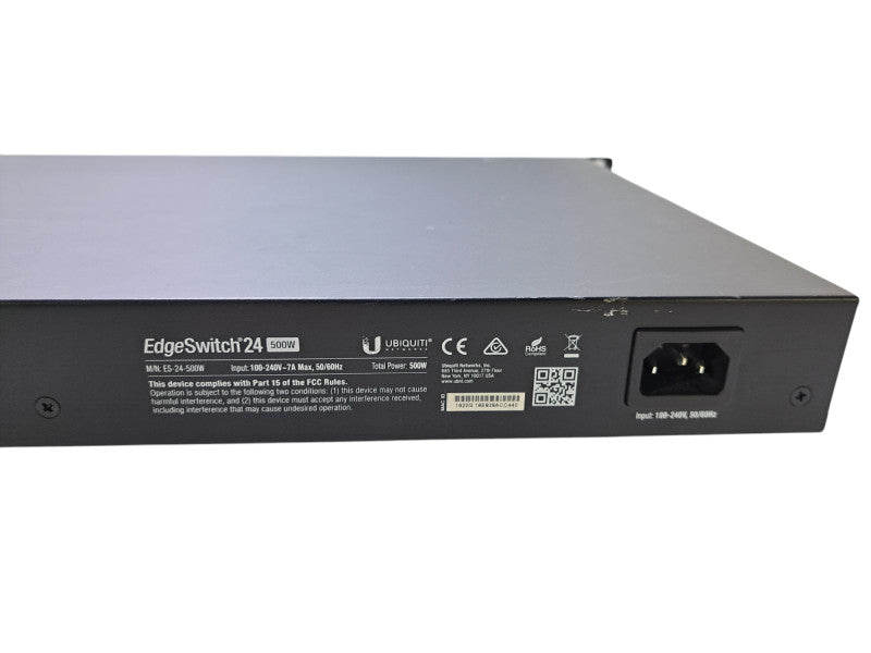 Ubiquiti EdgeSwitch 24 ES-24-500W | 24-Port Gigabit PoE Managed Switch *READ*