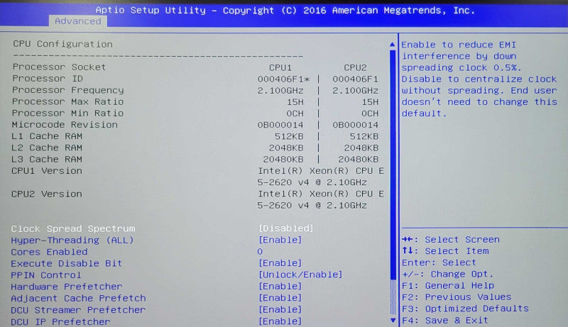 Supermicro X10DRT-H 2-Node Server w/ 4x Xeon E5-2620V4 CPU and 192GB DDR4 SEE _