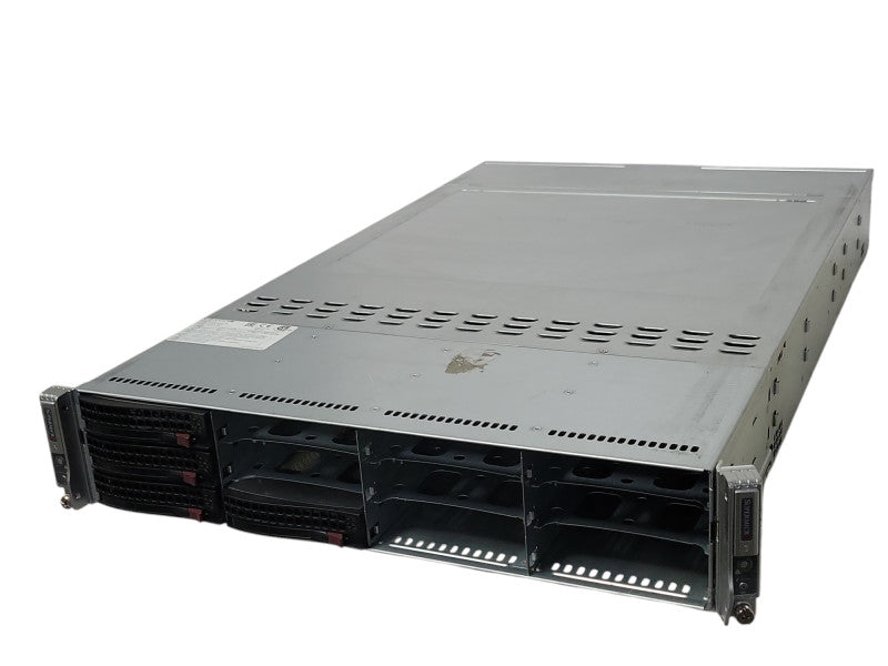 Supermicro X10DRT-H 2-Node Server w/ 4x Xeon E5-2620V4 CPU and 192GB DDR4 SEE _