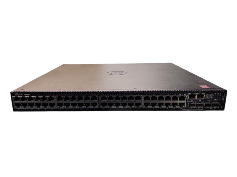 Dell N3048P, 48-Port Gigabit PoE+, 2x 10G SFP+ Managed Switch, 1x 1100W PSU