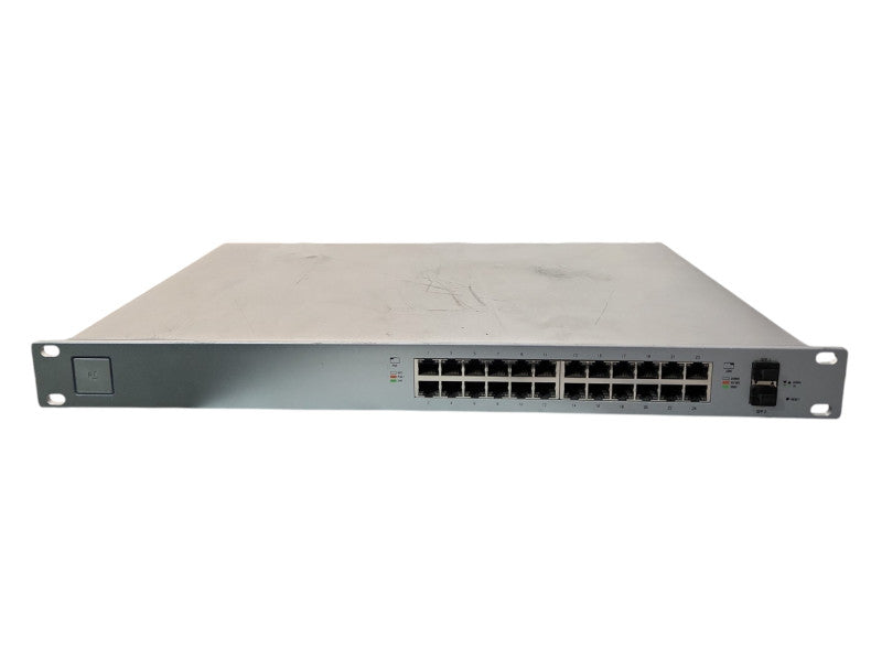 Ubiquiti UniFi Switch 24 250W US-24-250W 24 port Gigabit PoE Switch, READ