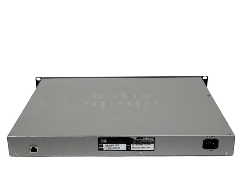 Cisco SG350-52P-K9 52-Port Gigabit PoE Managed Ethernet Switch  _