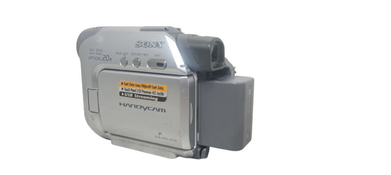 Sony Handycam DCR-HC21 Mini DV Camcorder Silver W/ Battery & Charger