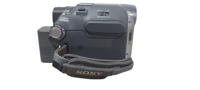 Sony Handycam DCR-HC21 Mini DV Camcorder Silver W/ Battery & Charger
