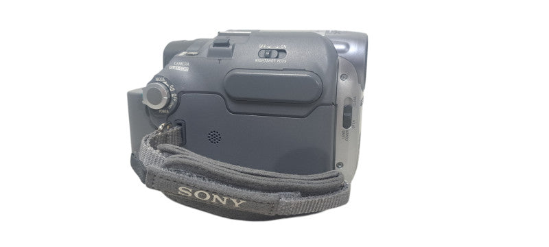 Sony Handycam DCR-HC21 Mini DV Camcorder Silver W/ Battery & Charger