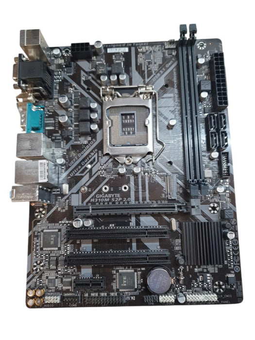 UNTESTED Gigabyte GA-H310M S2P 2.0 LGA 1151 Socket mATX DDR4 Motherboard