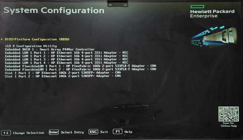 HP DL360 Gen9 1U 8x2.5", 2x Xeon E5-2690 v4 2.60GHz, 32GB DDR4, P440ar