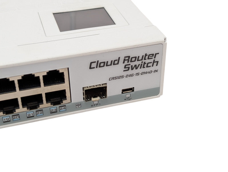 Routerboard MicroTik Cloud Switch CRs125-24G-15-2HnD-IN Please READ  -