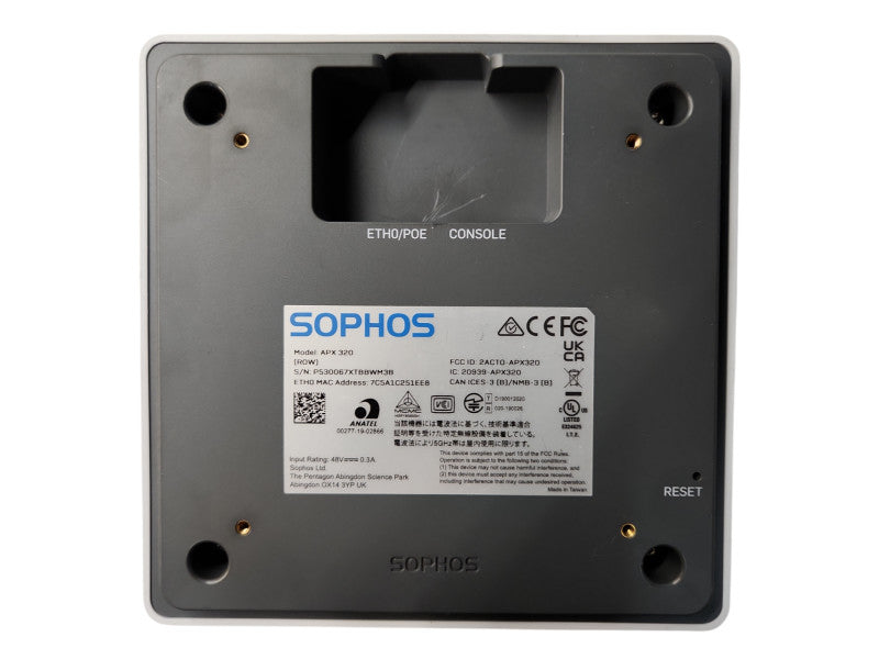 Sophos APX320 Wireless High-Density Small Business Access Point Dual Band