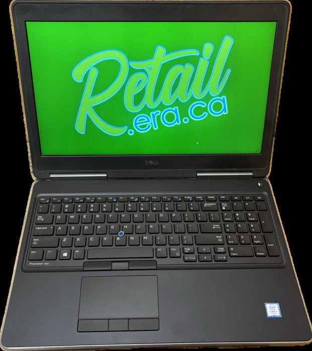 Dell Precision 7520 i7-7920HQ QUADRO M1200 4GB GPU 32GB RAM 512GB SSD READ  Lap200